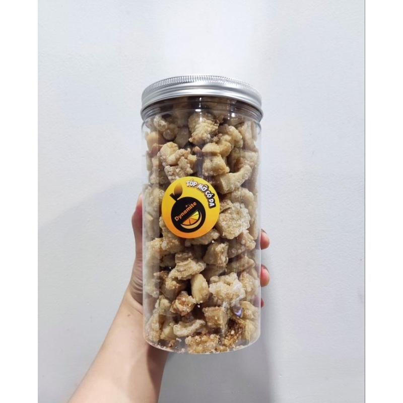 Tóp mỡ/ Tép mỡ CÓ DA nhà làm 250g ăn được Keto