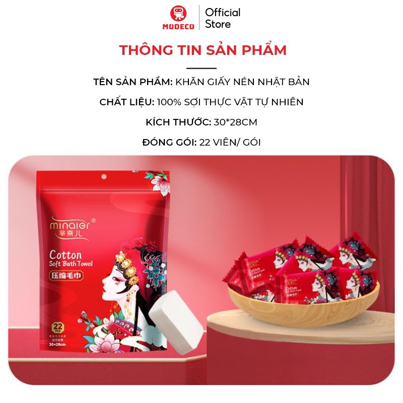 Khăn Giấy Nén Minaier