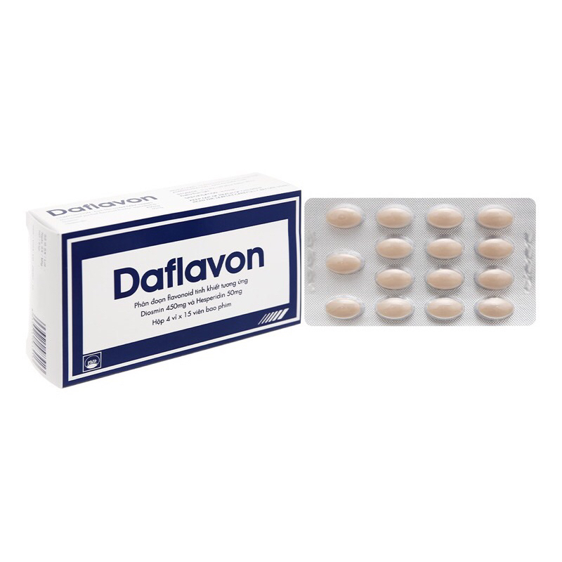Viên uống Daflavon 500mg