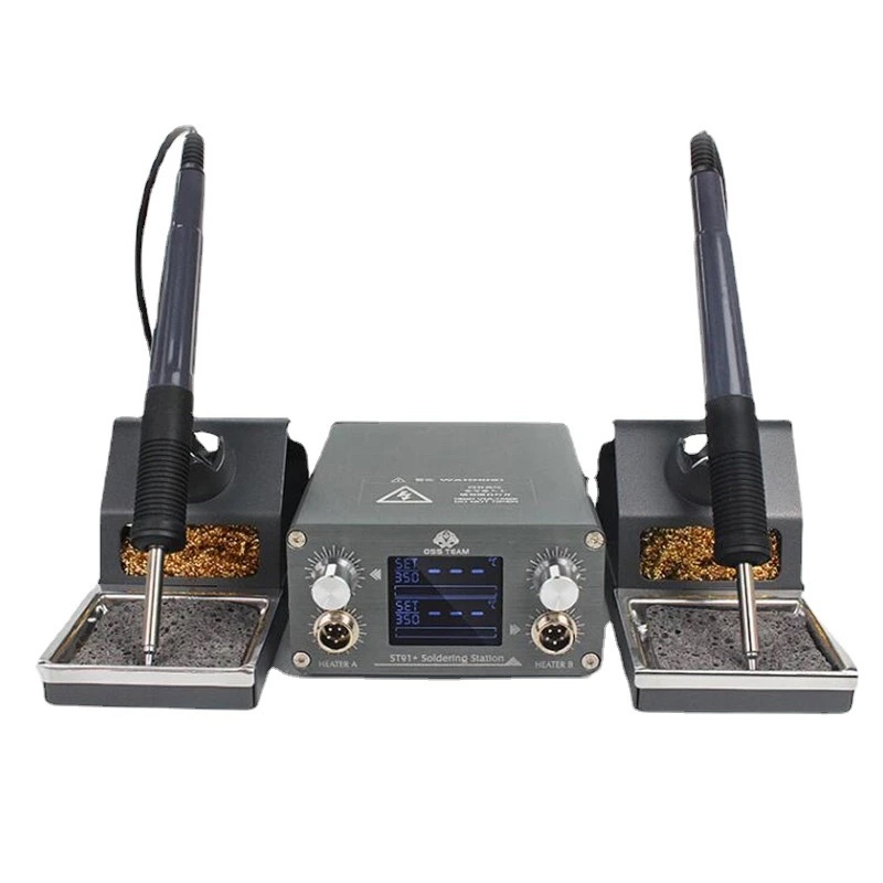 Máy hàn - Trạm hàn 2 tay T12 OSS ST91+ | Máy hàn 2 tay  | 2 tay dùng mũi T12