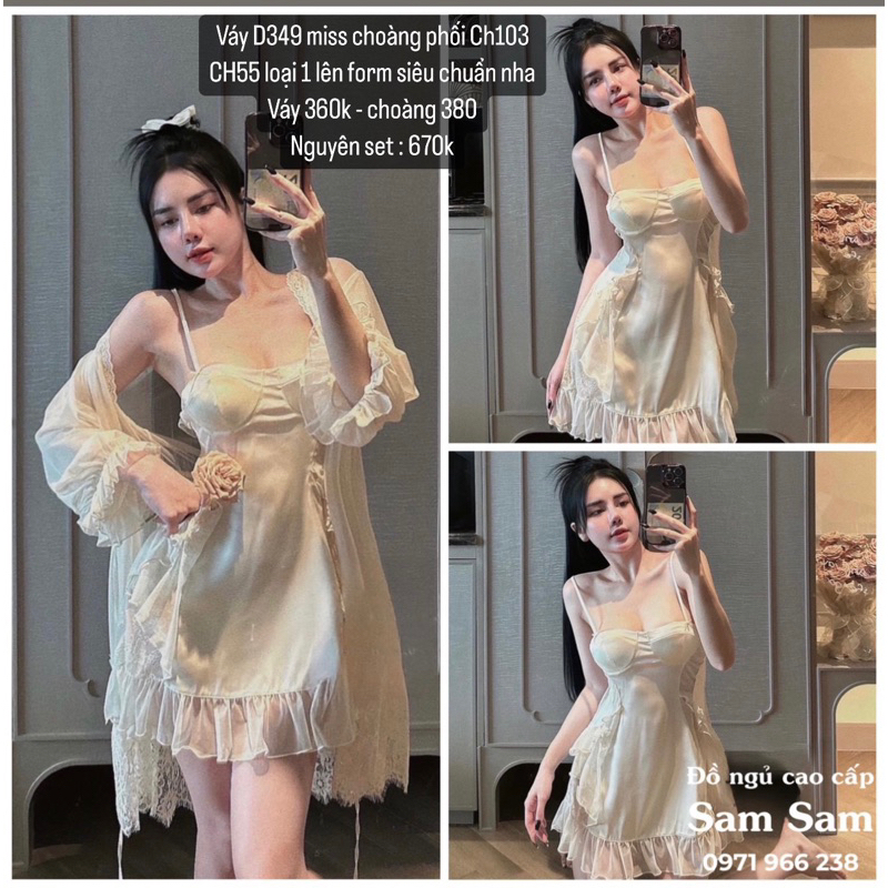 VÁY SEXY + CHOÀNG PHỐI CAO CẤP QUẢNG CHÂU CAO CẤP LOẠI 1