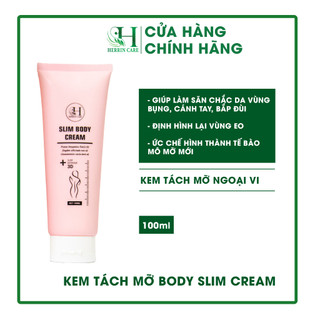 Kem tách mỡ ngoại vi HERRIN BODY SLIM CREAM 100g làm săn chắc da vùng bụng, cánh tay, bắp đùi
