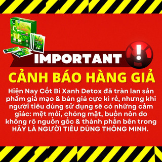 (Chính hãng) Ltr Full Hộp 20gói Detox Cốt Bí.