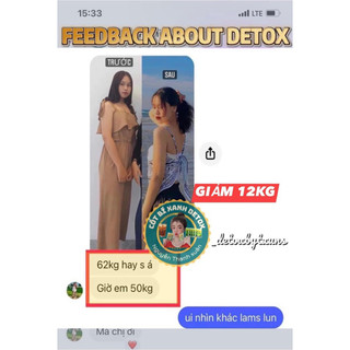(Chính hãng) Ltr Full Hộp 20gói Detox Cốt Bí.
