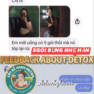 (Chính hãng) Ltr Full Hộp 20gói Detox Cốt Bí.