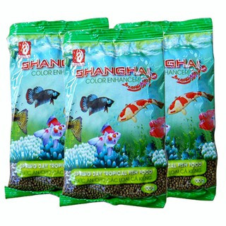 Thức ăn cá cảnh gói 100gam