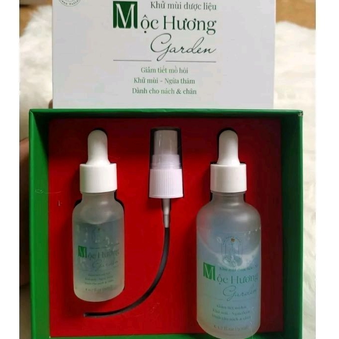 Khử Mùi Dược Liệu - Khử Mùi Hôi Nách Hôi Chân Mộc Hương Garden