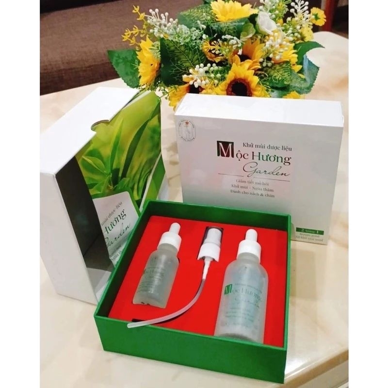 Khử Mùi Dược Liệu - Khử Mùi Hôi Nách Hôi Chân Mộc Hương Garden