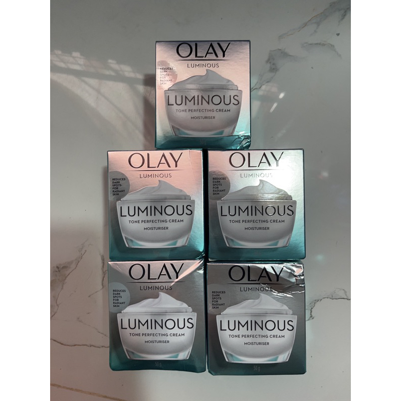 Kem dưỡng trắng giảm tàn nhang đốm nâu Olay Regenerist Luminous Tone Perfecting Face Cream 50g. Hàng Úc