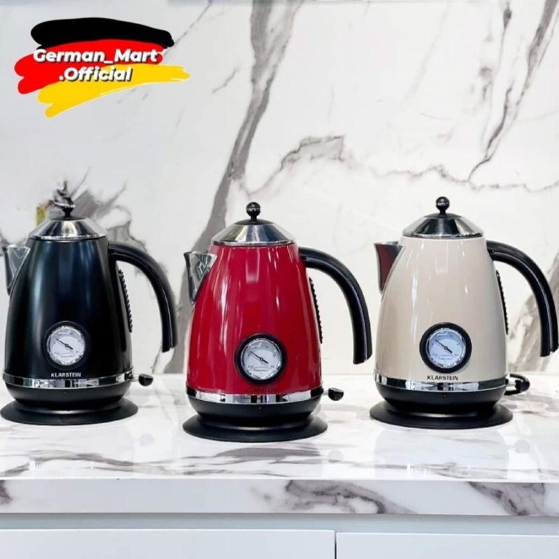 🇩🇪 ẤM ĐUN NƯỚC SIÊU TỐC KLARSTEIN 1.7L - Đức