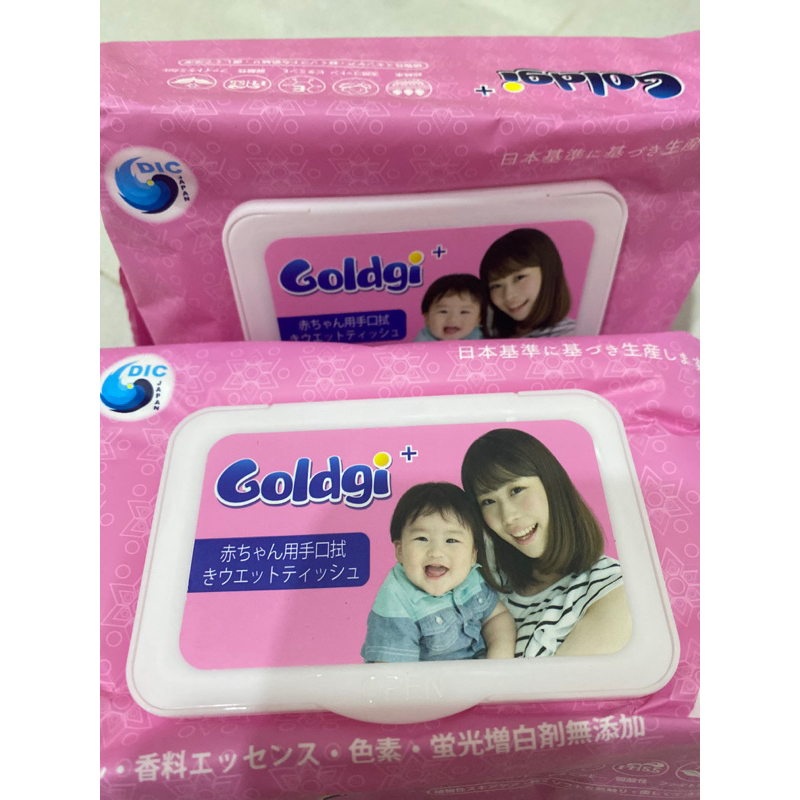 khăn ướt goldgi 100 tờ