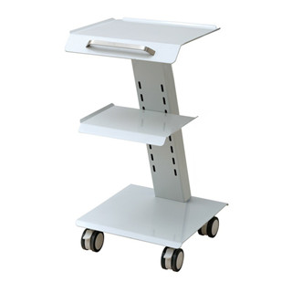 Xe đẩy 3 tầng có ổ cắm điện dùng cho nha khoa,spa,bệnh viện thú y