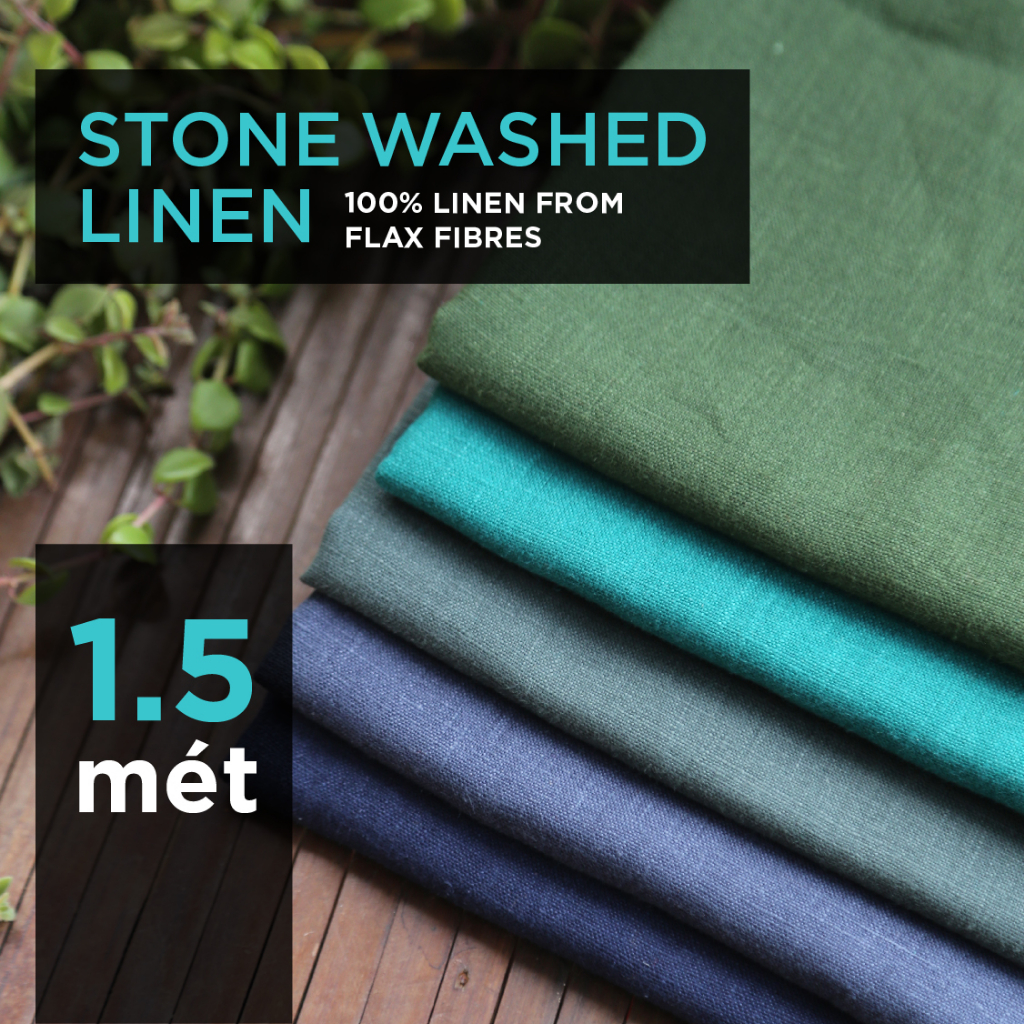 LINEN STONE WASHED - Linen siêu phẩm chuẩn thị trường Châu Âu