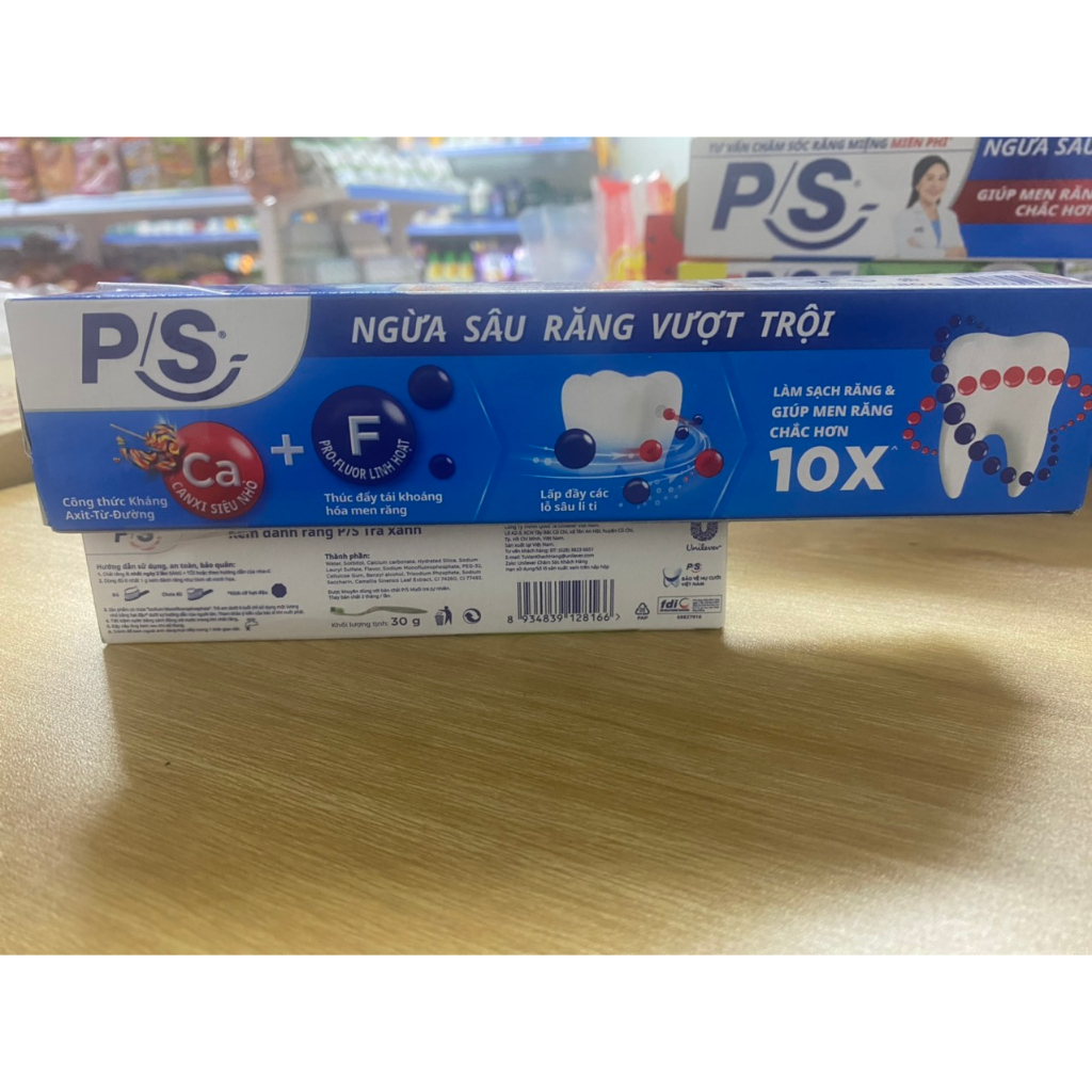 Kem đánh răng P/S ngừa sâu răng 180g