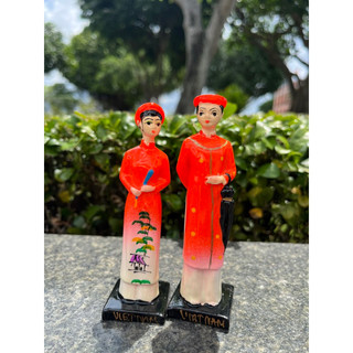 1 Bộ tượng (1 Nam và 1 nữ ) Quan họ khăn đóng