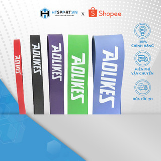 Dây Kháng Lực Đàn Hồi Đa Năng Hỗ Trợ Tập Luyện Tập Gym Cao Su Power Band Aolikes Chính Hãng AL3602