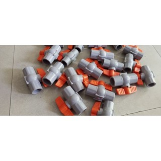 VAN BI KHÓA NƯỚC ỐNG PVC
