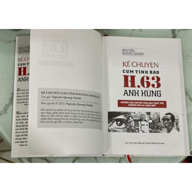 Sách - Kể chuyện Cụm Tình Báo H.63 Anh Hùng