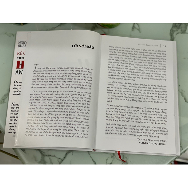 Sách - Kể chuyện Cụm Tình Báo H.63 Anh Hùng