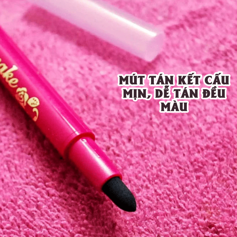 Bút Chì Sáp Kẻ Mí Dạng Xoay Kissme Heroine Make Quick Eyeliner Không Trôi