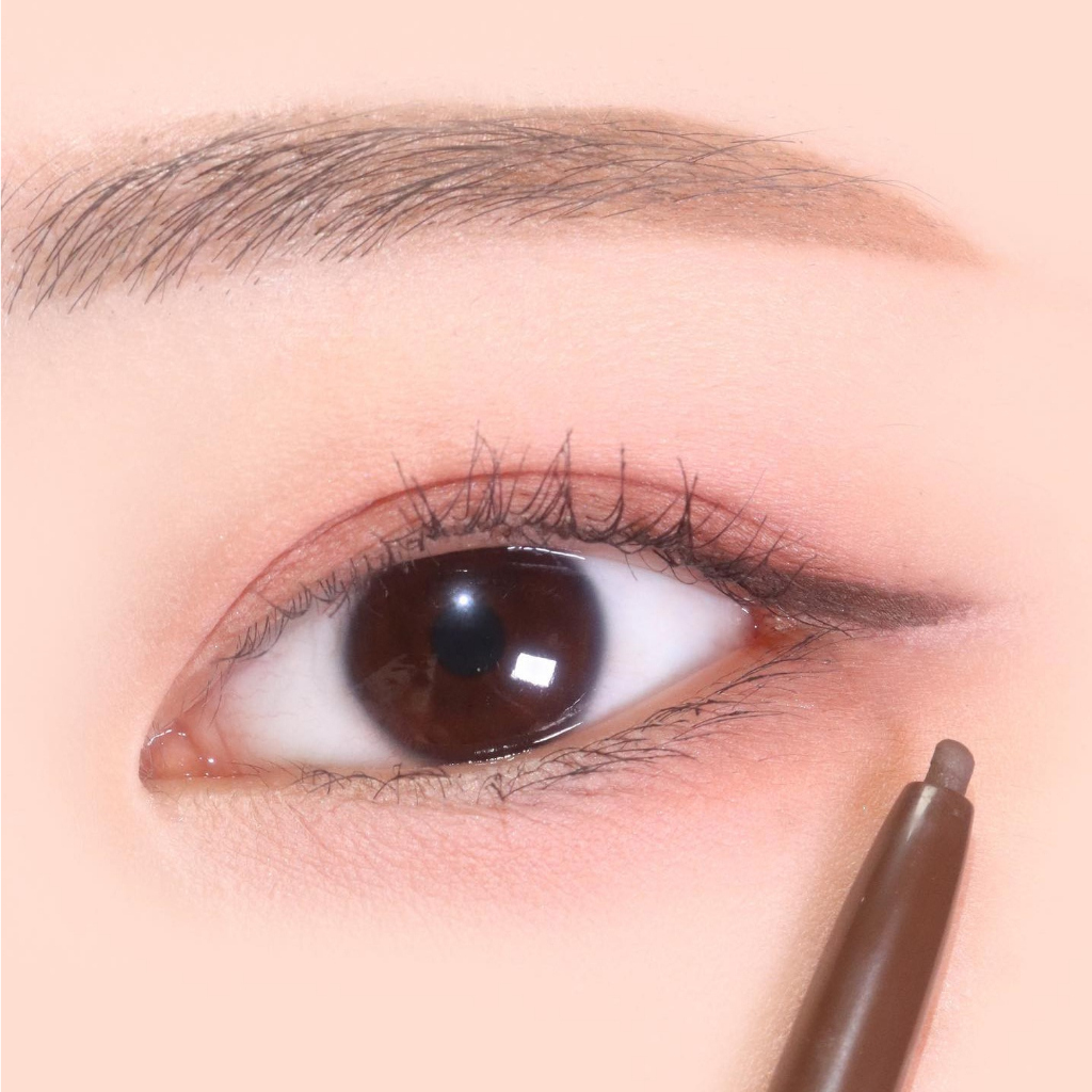 Bút Chì Sáp Kẻ Lông Mày ,Chống Lem Trôi,Lõi Siêu Mịn Kissme Heroine Make Quick Eyeliner