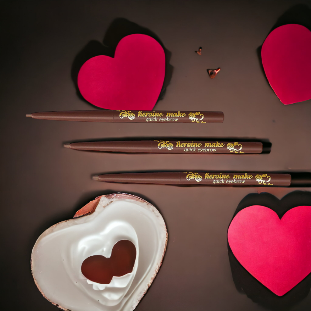 Bút Chì Sáp Kẻ Lông Mày ,Chống Lem Trôi,Lõi Siêu Mịn Kissme Heroine Make Quick Eyeliner