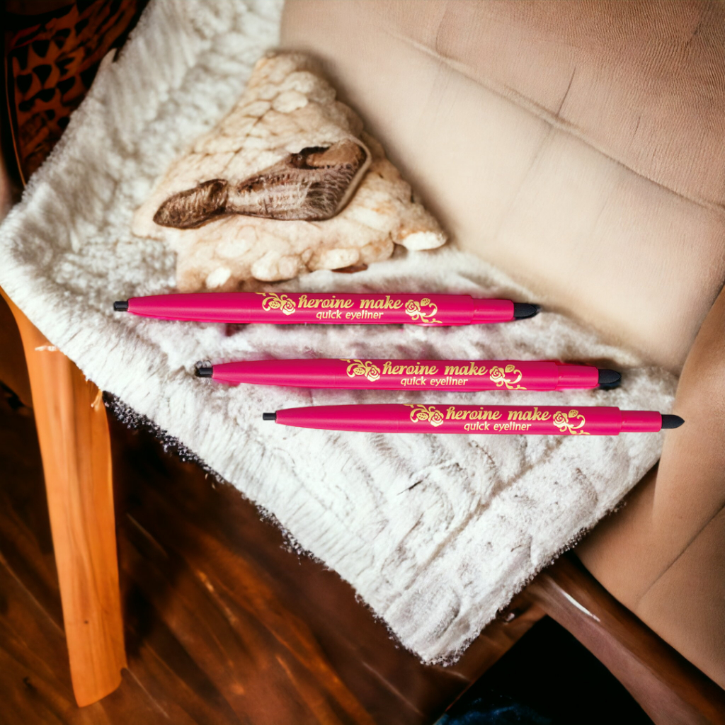 Bút Chì Sáp Kẻ Mí Dạng Xoay Kissme Heroine Make Quick Eyeliner Không Trôi