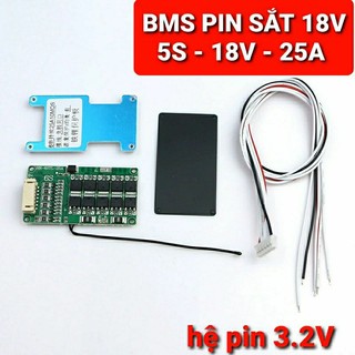 achun.vn - MẠCH BẢO VỆ PIN SẮT 5S - 18V  XẢ 25A - HỆ PIN 3.2V