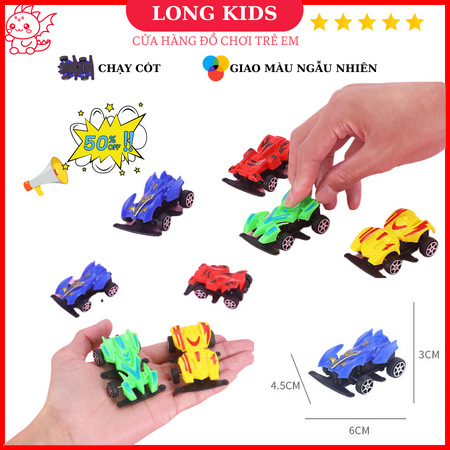 Xe Mini Thể Thao Chạy Cót Đủ Màu Sắc Cho Bé - Đồ Chơi Trẻ Em - Longkids 330