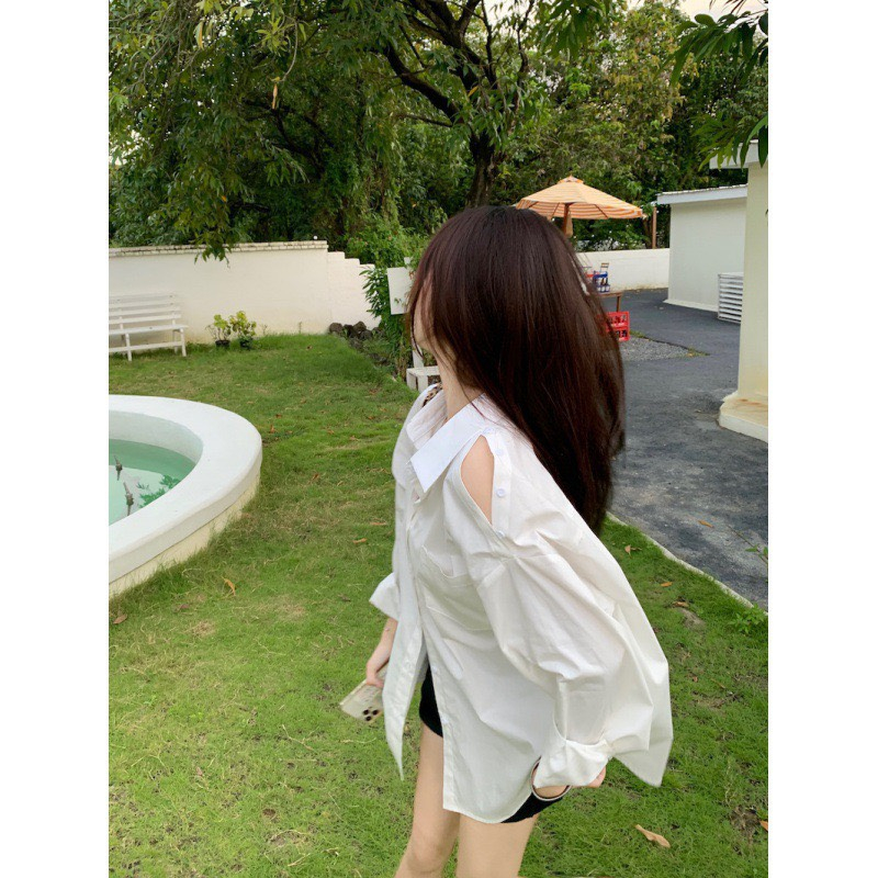 Áo sơ mi khoét vai dài tay - 247store.vn - Aokhoetvai3469_6K3