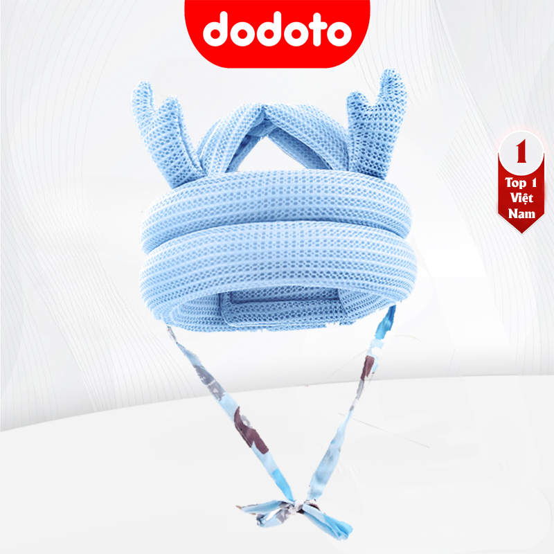 Mũ bảo hiểm bảo vệ đầu cho bé 0-36 tháng tuổi dodoto, giúp bé tập đi và tập bò