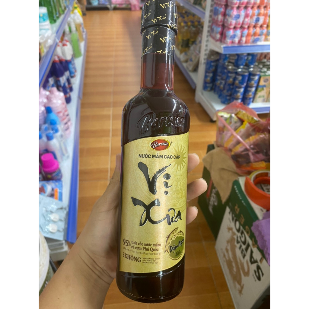 Nước mắm Vị Xưa 40 độ đạm 500ml