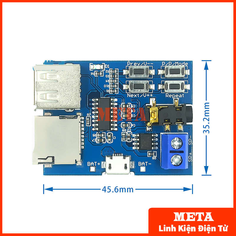 Module Giải Mã MP3+TF GM4563