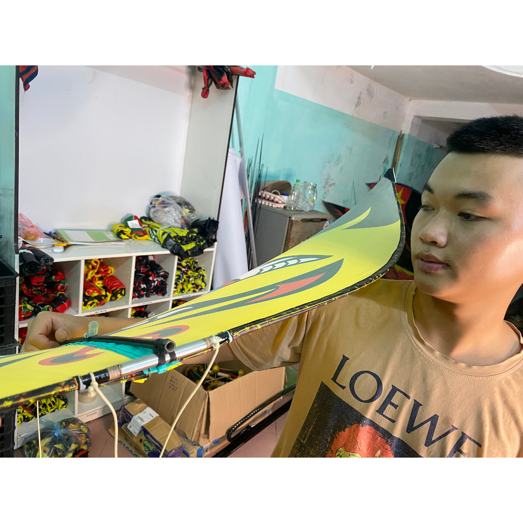 Diều mắt cú Exciter 1m6 cả khung và áo hoàn thiện