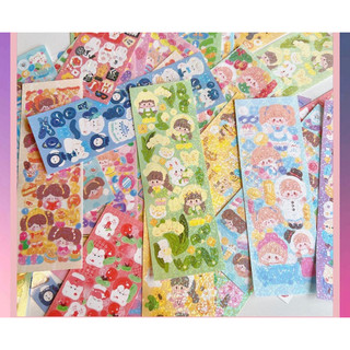 Combo 5-10-20 tấm sticker hologram không trùng mẫu dùng để trang trí