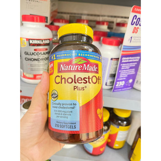 Viên Giảm Cholesterol Trong Máu Nature Made CholestOff Plus 210 viên