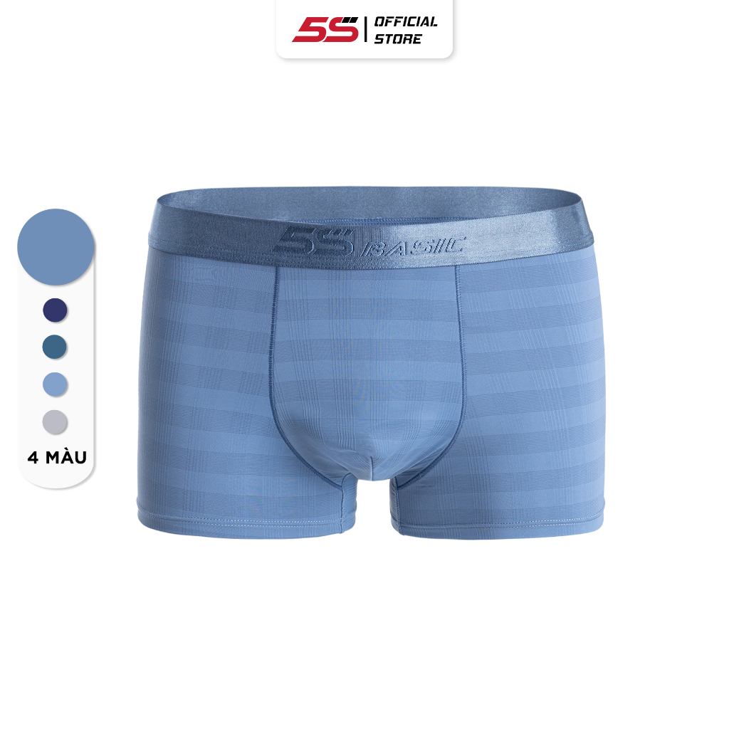 Quần Sịp Nam Boxer 5S FASHION, Chất Liệu Co Giãn, Thoáng Mát, Mềm Mịn, Thiết Kế Tinh Tế (BOX23003XDA)