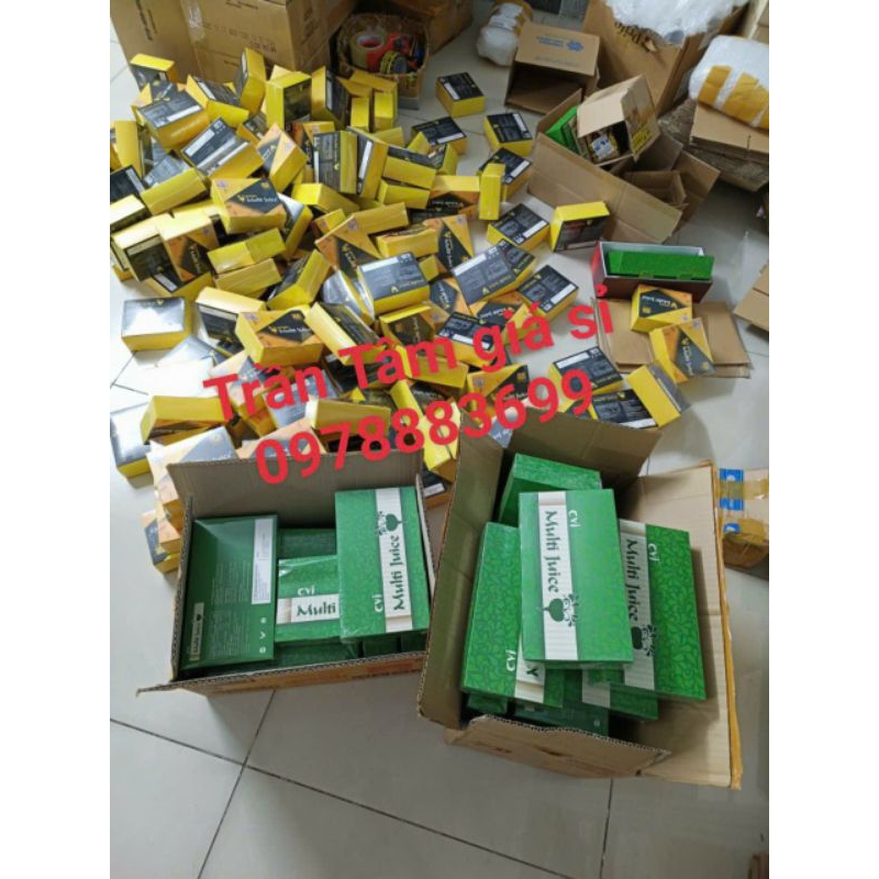 Multi juice Xanh Bitney Malaysia . 1 hộp= 30 gói.