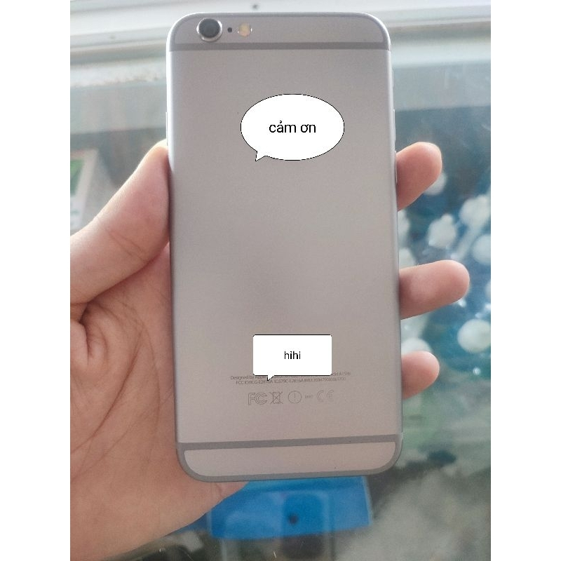 Máy Ip6 thường quốc tế, pin đã thay mới full tính năng tùy loại