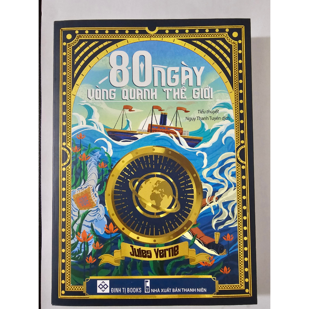 Sách - 80 ngày vòng quanh thế giới - Bìa cứng, mềm