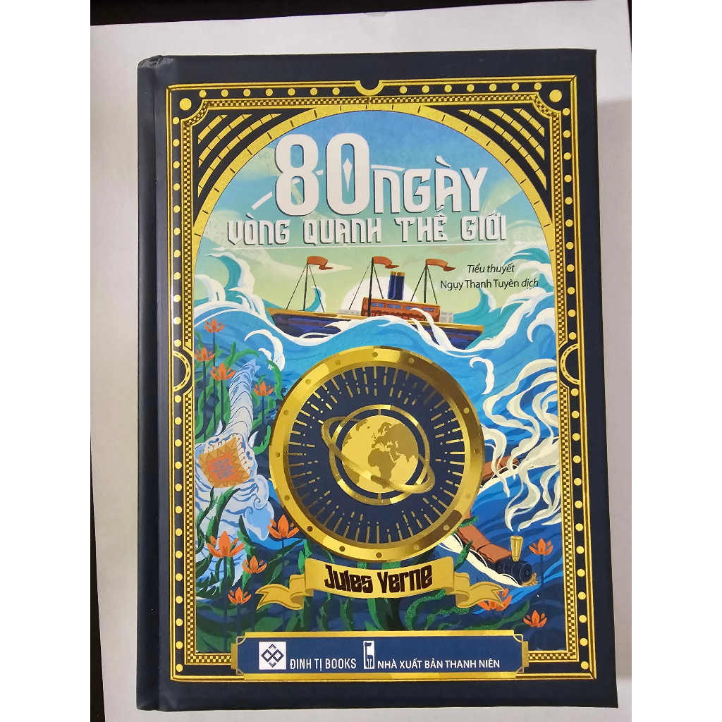 Sách - 80 ngày vòng quanh thế giới - Bìa cứng, mềm