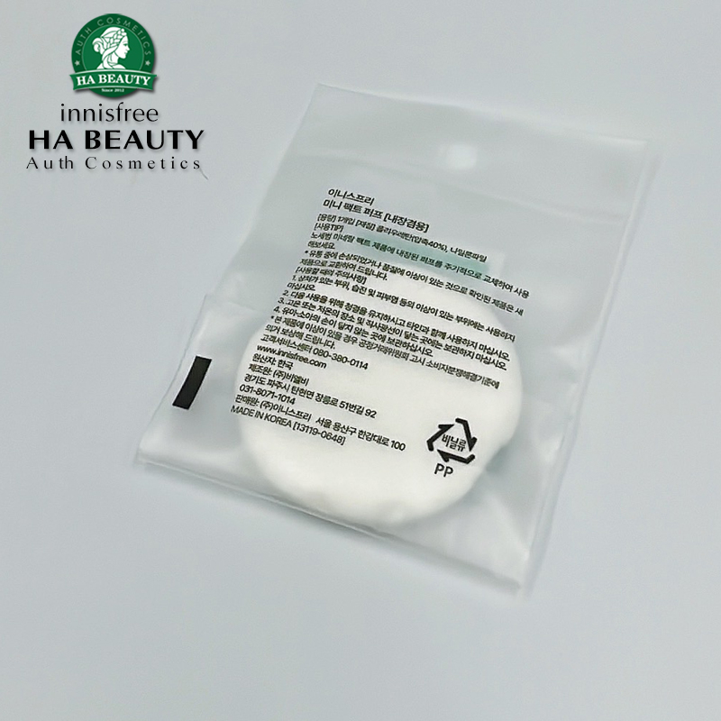 Bông phấn phủ trang điểm innisfree Mini Pact Puff