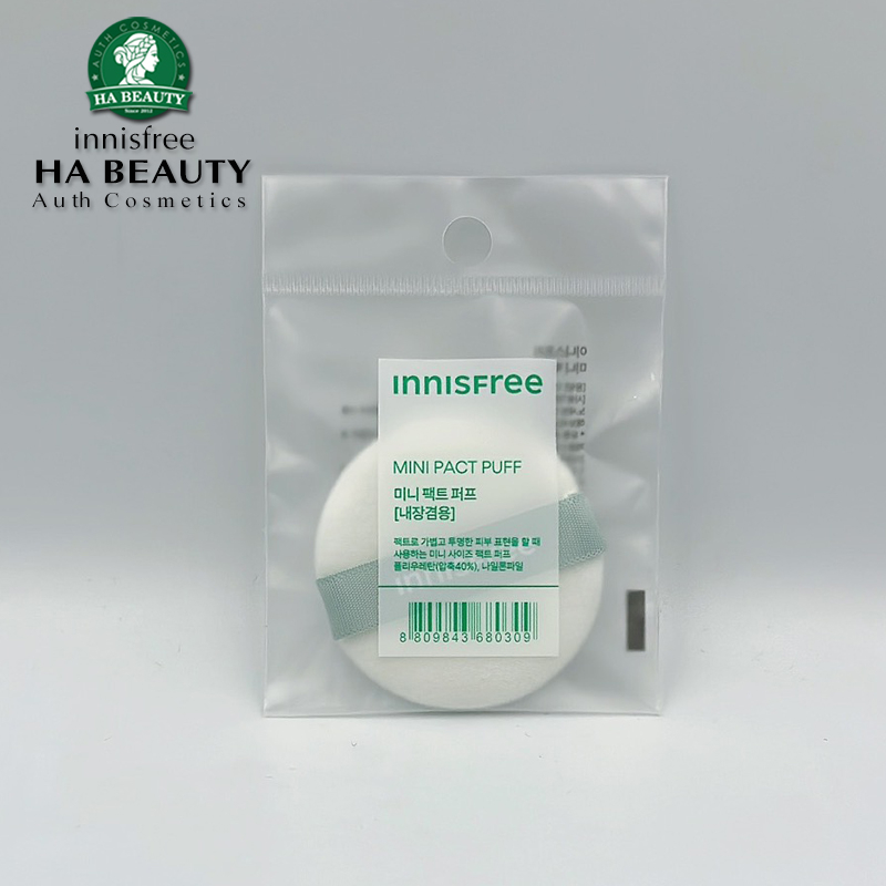 Bông phấn phủ trang điểm innisfree Mini Pact Puff