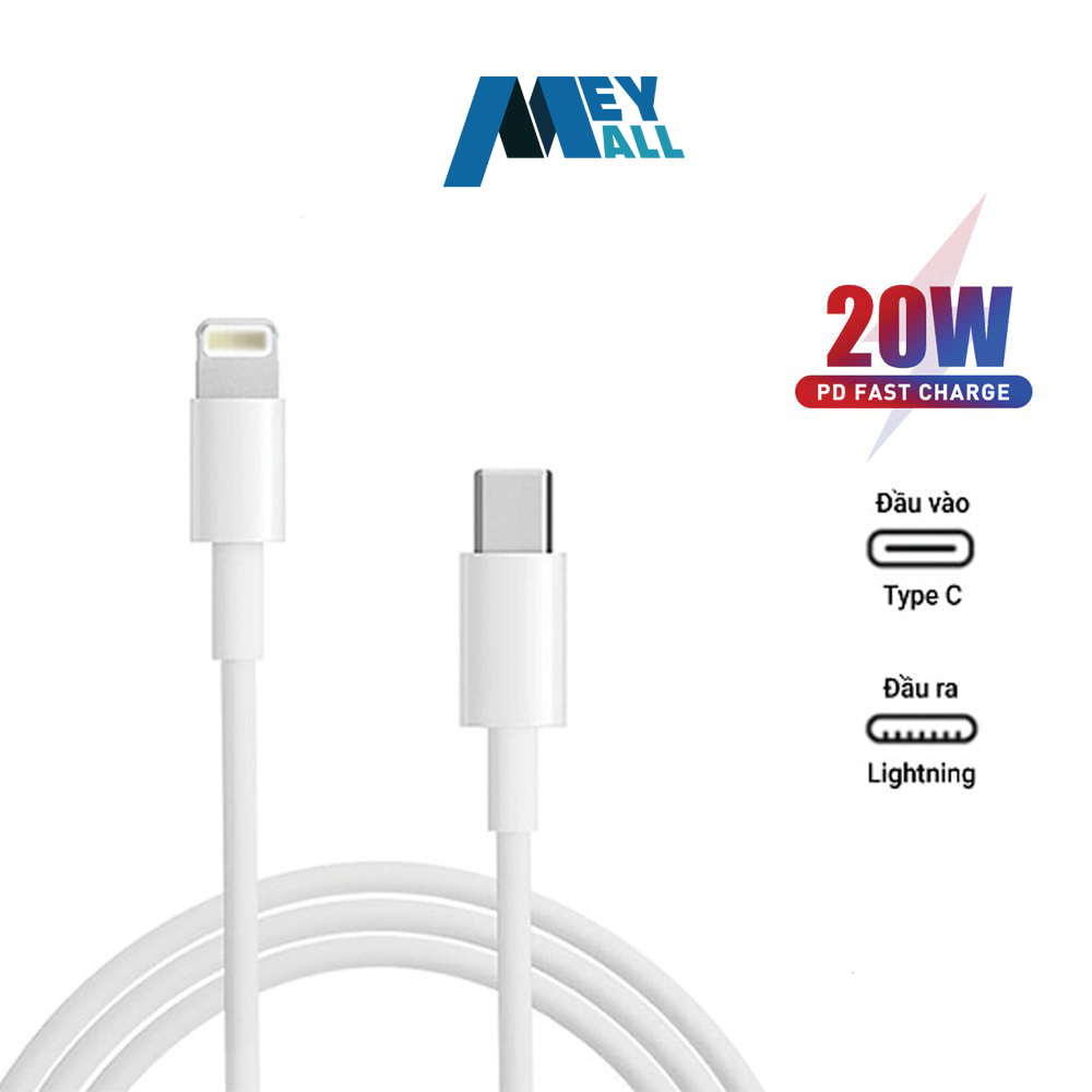 Sạc nhanh PD 20W - Bảo hành 1năm - MeyMall shop.