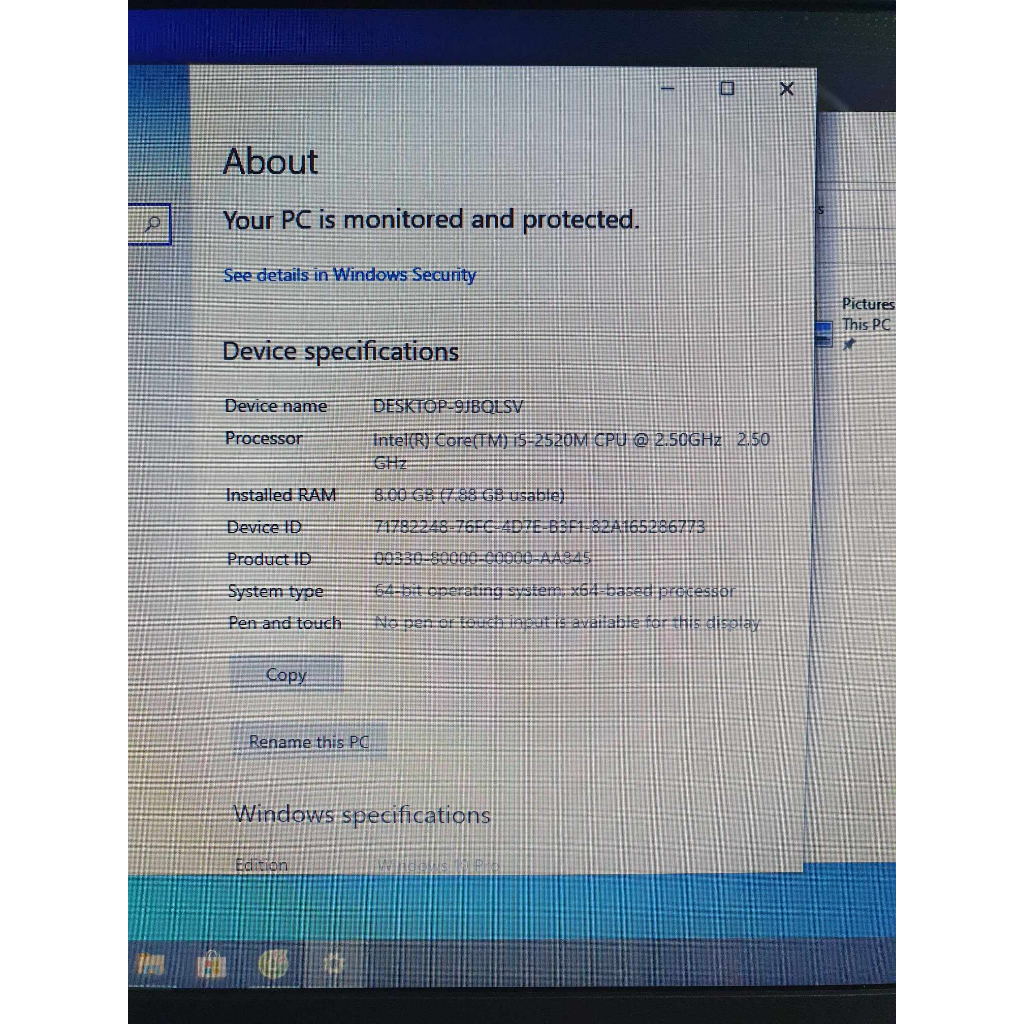 Laptop Dell Latitude E6420 Core I5-2520M, Ram 8GB, SSD 120G, VGA Onboard, Màn hình 14 inch