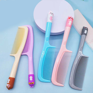 Lược chải tóc tay cầm silicon mềm dễ thương hình thú