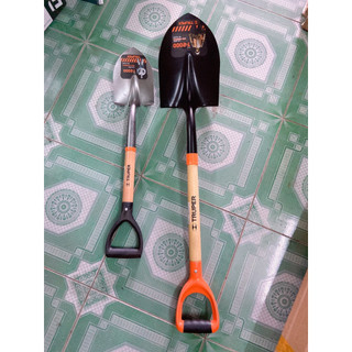 Xẻng làm vườn bẳng thép carbon Truper - 17193