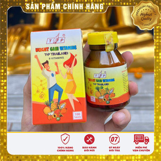 [Mẫu Mới] 9 Vitamin tăng cân TP Thái Lan ( HÀNG CHÍNH HÃNG)
