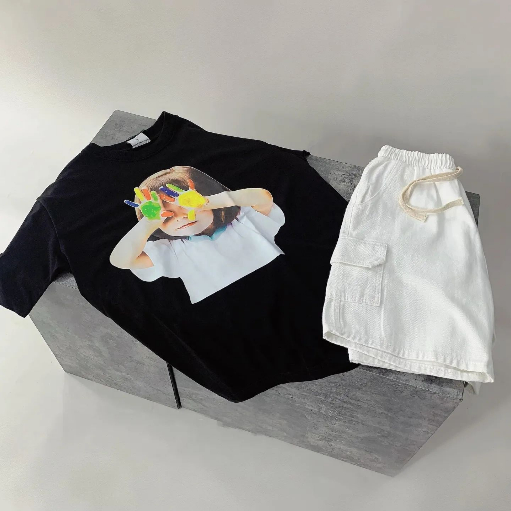 Áo thun unisex cotton 2 chiều 24 mẫu phông basic thoáng mát 918 Ofus No1