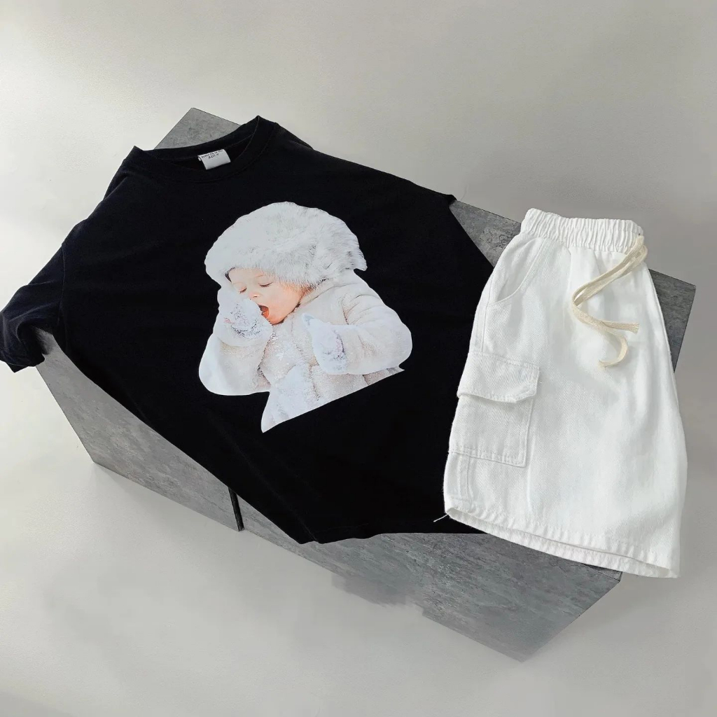 Áo thun unisex cotton 2 chiều 24 mẫu phông basic thoáng mát 918 Ofus No1